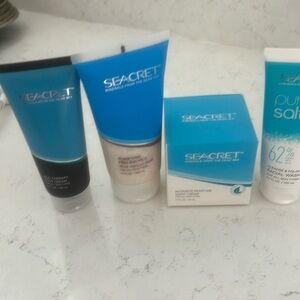 Four different Seacret products